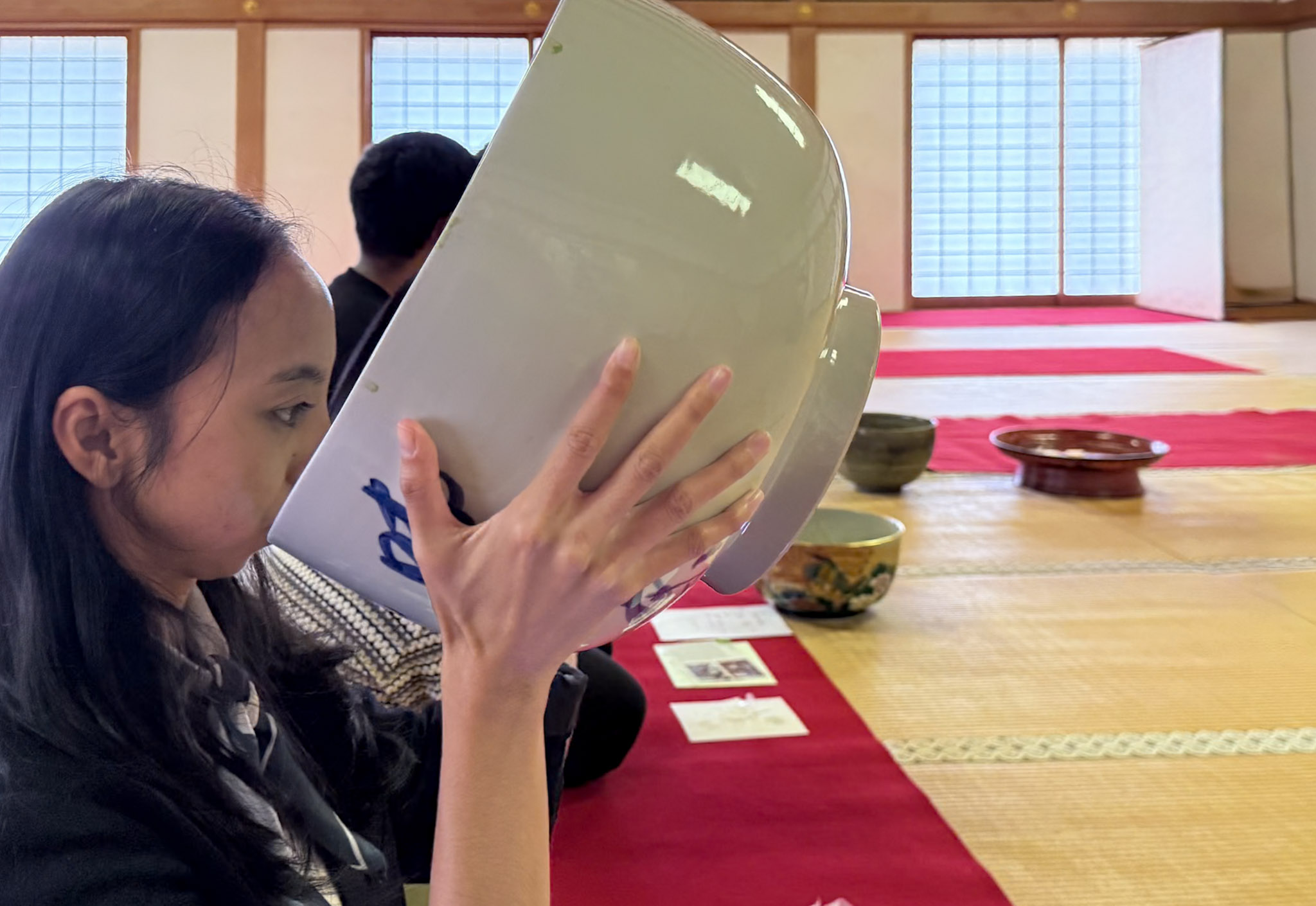 Minum teh Jepang dari Mangkuk Besar, Ochamori