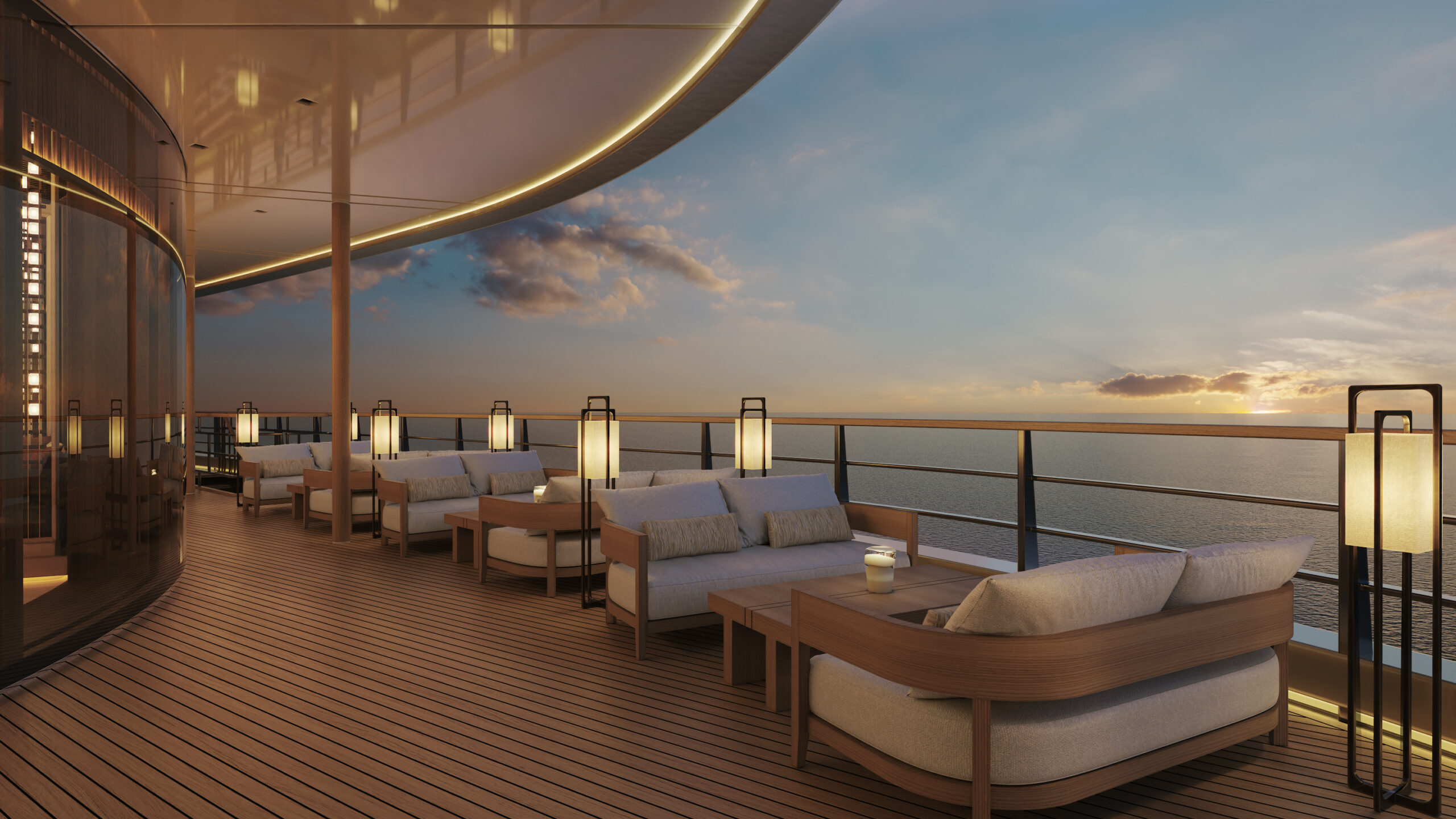 Yacht mewah Amangati, Aman at Sea, gambar lain Jazz Bar.