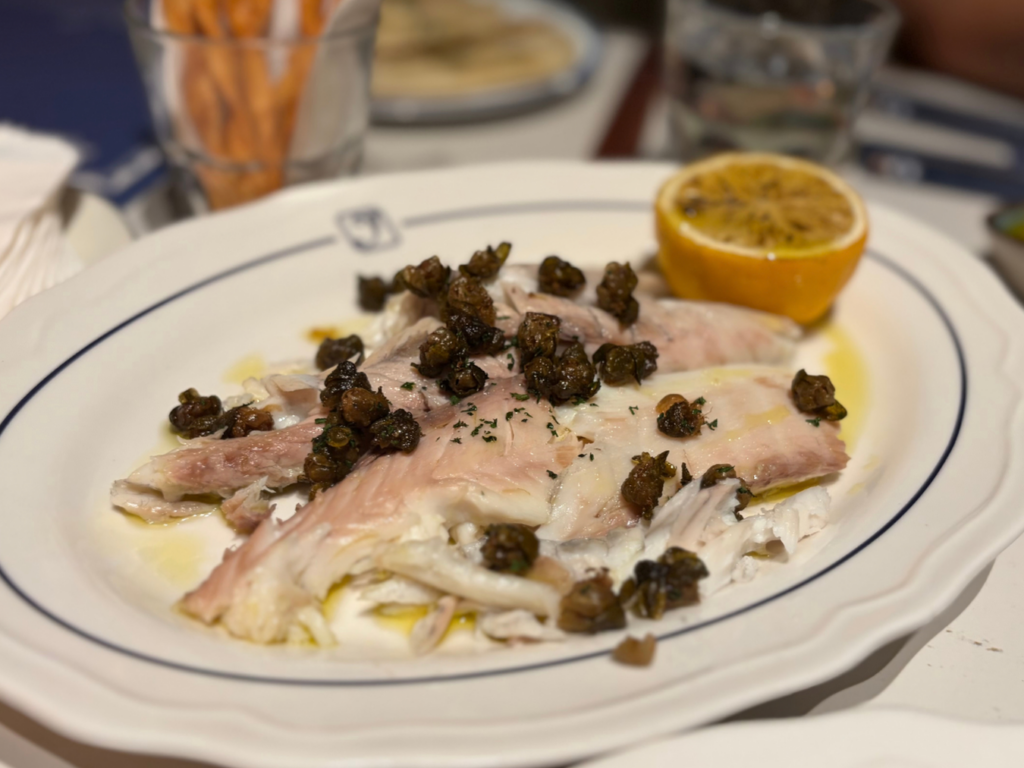 Salt baked barramundi