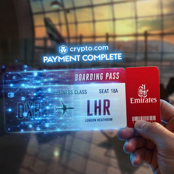 Pelanggan dengan akun Crypto.com kini dapat memilih Crypto.com Pay™ saat membayar tiket melalui situs dan aplikasi Emirates.
