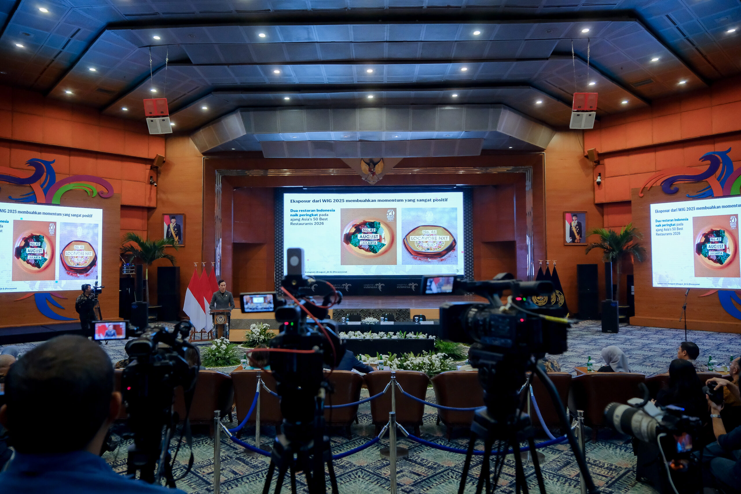 Wondeful Indonesia Gastronomy 2026 akan diselenggarakan di Solo dan Yogyakarta.