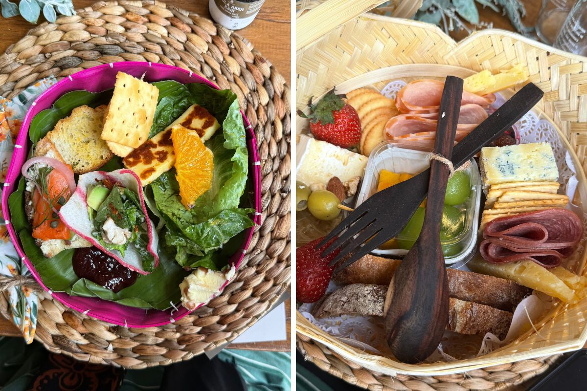 Cheese platter dari Mazaraat Artisan Cheese Yogyakarta.