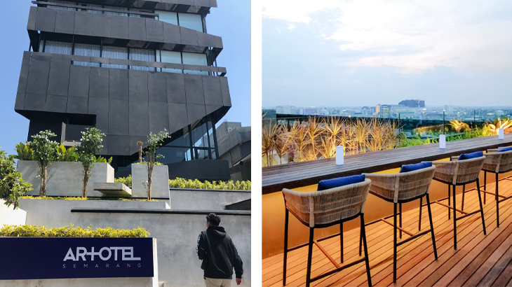 artotel semarang, andra matin semarang, artotel semarang rooftop