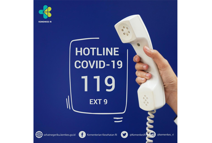 hotline corona indonesia