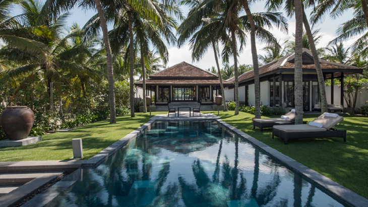 Four Season Resort The Nam Hai, Hoi An menawarkan akomodasi vila dengan satu hingga lima kamar.