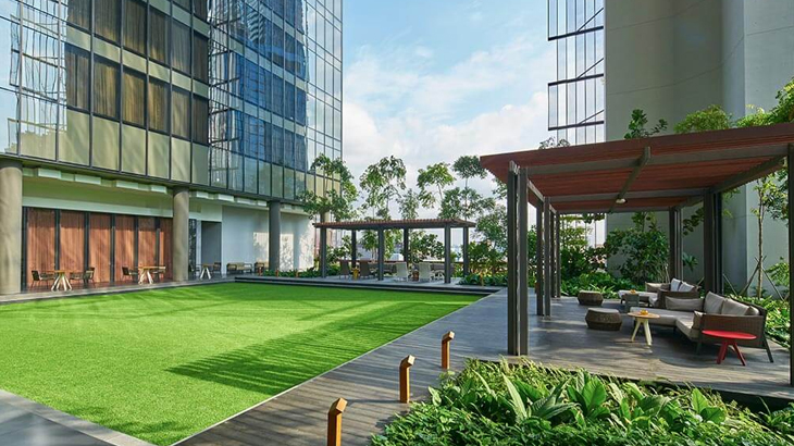 hotel singapura, oasia downtown